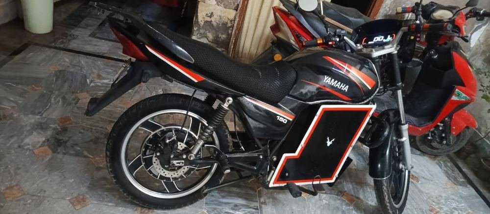 Yamaha 150 EV conversion